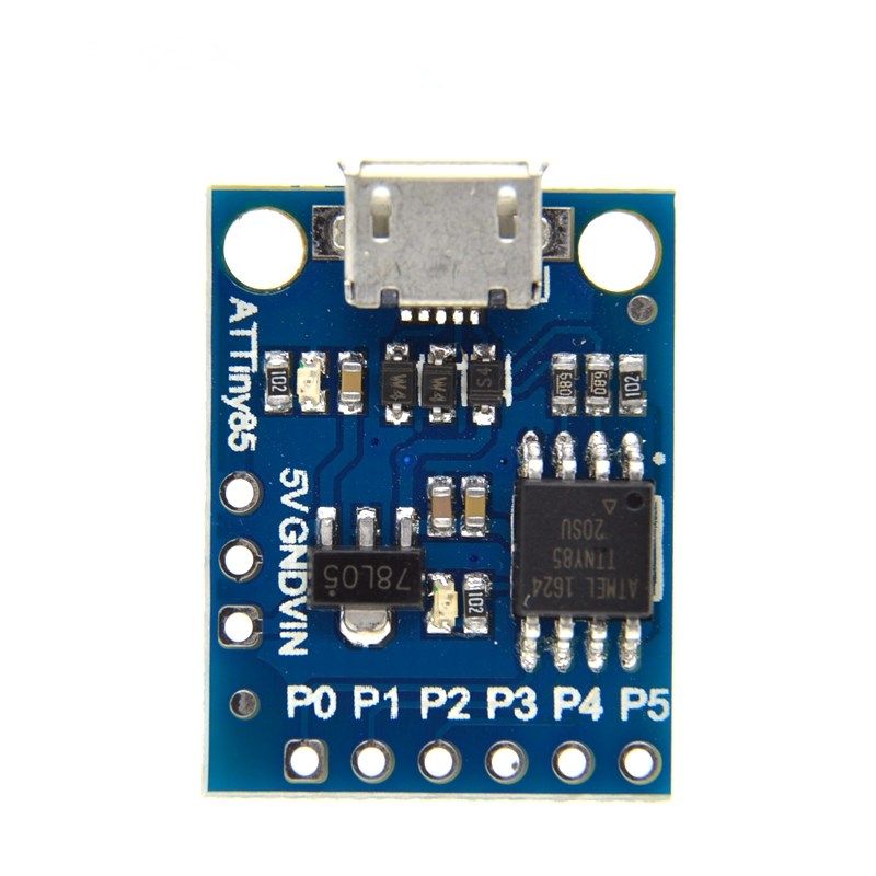 Digispark ATmel ATTINY85-20SU AVR Microcontroller micro ontwikkel platform bovenkant